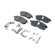 2012 Nissan Sentra SL - 2-Wheel Set Front Brake Disc and Pad Kit, Plain Surface, 4 Lugs, 279.91 mm, Ceramic, 2.0L 4Cyl, Pro-Line Series  Includes (2) Disc and (1) Pad Set
