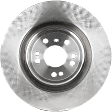 2014 Volvo XC60 - 2-Wheel Set Front Brake Disc and Pad Kit, Plain Surface, 5 Lugs, 328.17 mm, Semi-metallic, 3.0L 6Cyl, Pro-Line Series  Includes (2) Disc and (1) Pad Set