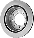 2020 Nissan NV3500 SL - 2-Wheel Set Rear Brake Disc and Pad Kit, Plain Surface, 8 Lugs, 363.98 mm, Semi-metallic, 4.0L 6Cyl, Pro-Line Series  Includes (2) Disc and (1) Pad Set