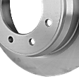 2020 Nissan NV3500 SL - 2-Wheel Set Rear Brake Disc and Pad Kit, Plain Surface, 8 Lugs, 363.98 mm, Semi-metallic, 4.0L 6Cyl, Pro-Line Series  Includes (2) Disc and (1) Pad Set