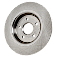 4-Piece Kit Rear Brake Disc and Pad Kit, Plain Surface, 5 Lugs, 279.91 mm Organic, Pro-Line Series