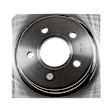 4-Piece Kit Rear Brake Disc and Pad Kit, Plain Surface, 5 Lugs, 279.91 mm Organic, Pro-Line Series