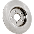 4-Piece Kit Rear Brake Disc and Pad Kit, Plain Surface, 5 Lugs, 279.91 mm Organic, Pro-Line Series