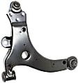 6-Piece Kit Front, Driver and Passenger Side, Lower Control Arm Kit, Includes (2) Control Arm and (4) Tie Rod End
