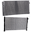 2-Piece Kit Radiator, Includes (1) A/C Condenser and (1) Radiator