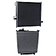 2007-2010 Ford Explorer - 2-Piece Kit Radiator, with A/C Condenser, 4.0L/4.6L Eng., Plastic Tank
