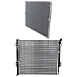2-Piece Kit Radiator, 4.0L, 6Cyl, Includes (1) A/C Condenser and (1) Radiator