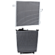 2007 Ford Explorer - 2-Piece Kit Radiator, 4.0L 6Cyl,  Includes (1) A/C Condenser and (1) Radiator