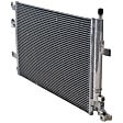 2-Piece Kit Radiator, Includes (1) A/C Condenser and (1) Radiator
