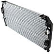 2-Piece Kit Radiator, Includes (1) A/C Condenser and (1) Radiator