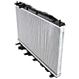 2008 Honda Civic - 2-Piece Kit Radiator, 1.8L 4Cyl,  Includes (1) A/C Condenser and (1) Radiator