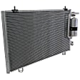 2004 Pontiac Vibe Base - 2-Piece Kit Radiator, Manual Transaxle, 1.8L 4Cyl,  Includes (1) A/C Condenser and (1) Radiator