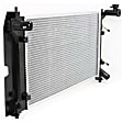 2004 Pontiac Vibe Base - 2-Piece Kit Radiator, Manual Transaxle, 1.8L 4Cyl,  Includes (1) A/C Condenser and (1) Radiator