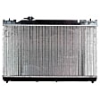 2005 Toyota Camry LE - 2-Piece Kit Radiator, For Models With Standard Duty Cooling, 2.4L 4Cyl,  Includes (1) A/C Condenser and (1) Radiator