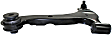 6-Piece Kit Front, Driver and Passenger Side, Lower Control Arm Kit, Includes (2) Control Arm and (4) Tie Rod End