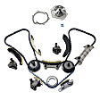 2011 Chevrolet Malibu - 2-Piece Kit Timing Chain Kit, DOHC, Without VVT Sprocket, 3.6L 6Cyl,  Includes (1) Timing Chain Kit and (1) Water Pump