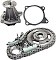 2001 Pontiac Sunfire - 2-Piece Kit Timing Chain Kit, With Tensioner, 2.2L 4Cyl,  Includes (1) Timing Chain Kit and (1) Water Pump