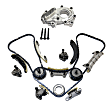 2007 Pontiac G6 - 2-Piece Kit Timing Chain Kit, DOHC, Without VVT Sprocket, enginedesignationname : LY7, enginevinname : 7, valvesperengine :24, 3.6L 6Cyl,  Includes (1) Oil Pump and (1) Timing Chain Kit