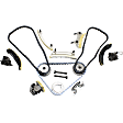 2007 Pontiac G6 - 2-Piece Kit Timing Chain Kit, DOHC, Without VVT Sprocket, enginedesignationname : LY7, enginevinname : 7, valvesperengine :24, 3.6L 6Cyl,  Includes (1) Oil Pump and (1) Timing Chain Kit