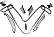 3-Piece Kit Timing Chain Kit, 2.7L, 6Cyl, Includes (1) Timing Chain Kit, (1) Water Pump and (1) Oil Pump