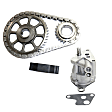 2000 Jeep Wrangler - 2-Piece Kit Timing Chain Kit, enginevinname : S, OHV, valvesperengine :12, 4.0L 6Cyl,  Includes (1) Oil Pump and (1) Timing Chain Kit
