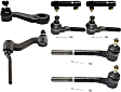 8-Piece Kit Front Suspension Kit, Includes (4) Tie Rod End, (2) Tie Rod Adjusting Sleeve, (1) Idler Arm and (1) Pitman Arm