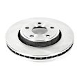 KIT-091421-325 2-Wheel Set Brake Disc and Pad Kit, Plain Surface 5 Lugs Ceramic Autospecialty By Powerstop, Includes (2) Brake Disc and (1) Brake Pad Set