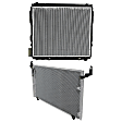 2004 Toyota Tundra SR5 - 2-Piece Kit Radiator, 4-Door,  (Double Cab), 4.7L 8Cyl, Crew Cab Pickup,  Includes (1) A/C Condenser and (1) Radiator