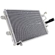 2-Piece Kit A/C Condenser, 5 Cyl, 2.5L Eng., includes (1) A/C Condenser and (1) Radiator