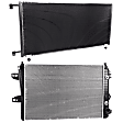 2-Piece Kit Radiator, 6.6L, 8Cyl, Includes (1) A/C Condenser and (1) Radiator