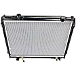 1998-2004 Toyota Tacoma - 2-Piece Kit Radiator, Includes (1) A/C Condenser and (1) Radiator