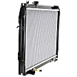 1998-2004 Toyota Tacoma - 2-Piece Kit Radiator, Includes (1) A/C Condenser and (1) Radiator
