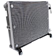 2-Piece Kit Radiator, 5.9L, 8Cyl, Includes (1) A/C Condenser and (1) Radiator