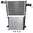 2-Piece Kit Radiator, 2.3L, 4Cyl, Includes (1) A/C Condenser and (1) Radiator