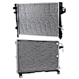 2002 Dodge Ram 1500 - 2-Piece Kit Radiator, 3.7L 6Cyl,  Includes (1) A/C Condenser and (1) Radiator