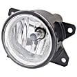 3-Piece Kit Front, Driver and Passenger Side Halogen Fog Light, With bulb(s), Includes (2) Fog Light and (1) Valance