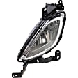2013 Hyundai Elantra - 3-Piece Kit Front, Driver and Passenger Side, Lower Halogen Fog Light, With bulb(s), USA Built Vehicle, OE Replacement  Includes (2) Fog Lights and (1) Valance