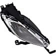 2013 Hyundai Elantra - 3-Piece Kit Front, Driver and Passenger Side, Lower Halogen Fog Light, With bulb(s), USA Built Vehicle, OE Replacement  Includes (2) Fog Lights and (1) Valance
