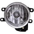 3-Piece Kit Halogen Fog Light, With bulb(s), CAPA Certified, Includes (2) Fog Light and (1) Valance