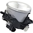 3-Piece Kit Front, Driver and Passenger Side Halogen Fog Light, With bulb(s), Includes (2) Fog Light and (1) Valance