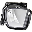 3-Piece Kit Front Valance, Air Dam, Textured, Includes (2) Fog Light and (1) Valance