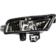 3-Piece Kit Front, Lower Valance, Garnish, Painted Silver, CAPA Certified, Includes (2) Fog Light and (1) Valance