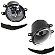 4-Piece Kit, Front, Driver and Passenger Side Halogen Fog Light, With bulb(s), North America Built Vehicle, Includes (2) Fog Light and (2) Valance