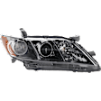 4-Piece Kit Driver and Passenger Side Halogen Headlight, Without bulb(s), OE Replacement, Includes (2) Bumper Trim and (2) Headlight
