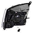 4-Piece Kit, Driver and Passenger Side Halogen Headlight, With bulb(s), OE Replacement, Includes (2) Bumper Trim and (2) Headlight