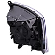 4-Piece Kit, Driver and Passenger Side Halogen Headlight, With bulb(s), OE Replacement, Includes (2) Bumper Trim and (2) Headlight
