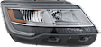 3-Piece Kit Driver and Passenger Side Halogen/LED Combo Headlight, Without bulb(s), OE Replacement, Includes (1) Bumper Trim and (2) Headlight