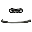2-Piece Kit Front, Driver and Passenger Side Halogen Fog Light, With bulb(s), Includes (1) Bumper Trim and (1) Fog Light
