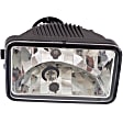 3-Piece Kit, Front, Driver and Passenger Side Halogen Fog Light, With bulb(s), Includes (1) Bumper Trim and (2) Fog Light