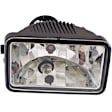 3-Piece Kit, Front, Driver and Passenger Side Halogen Fog Light, With bulb(s), For Models Without Immersion Heater, Includes (1) Bumper Trim and (2) Fog Light